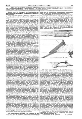 Deutsche Bauzeitung 〈Berlin〉 Dienstag 5. November 1878