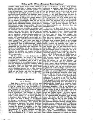 Münchener Gemeinde-Zeitung Donnerstag 5. Dezember 1878