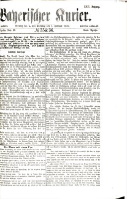Bayerischer Kurier Dienstag 5. Februar 1878