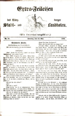 Extra-Felleisen (Würzburger Stadt- und Landbote) Sonntag 12. Mai 1878