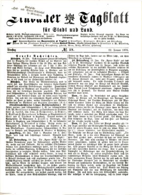Lindauer Tagblatt für Stadt und Land Dienstag 22. Januar 1878