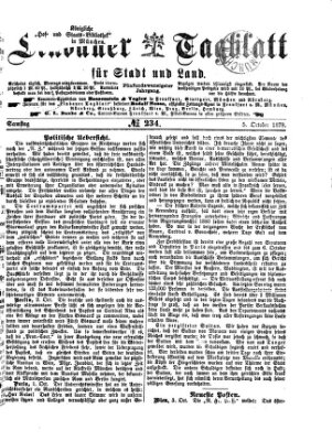 Lindauer Tagblatt für Stadt und Land Samstag 5. Oktober 1878