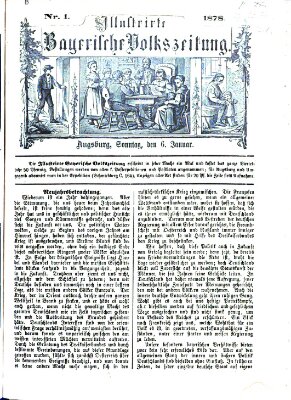 Illustrirte bayerische Volkszeitung Sonntag 6. Januar 1878