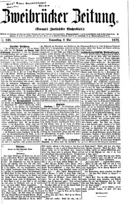 Zweibrücker Zeitung (Zweibrücker Wochenblatt) Donnerstag 9. Mai 1878