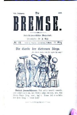 Die Bremse Sonntag 31. März 1878